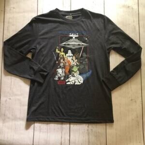 Star Wars Graphic Long Sleeve Graphic Tee Size XL